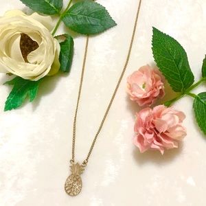 Gold Pineapple Necklace